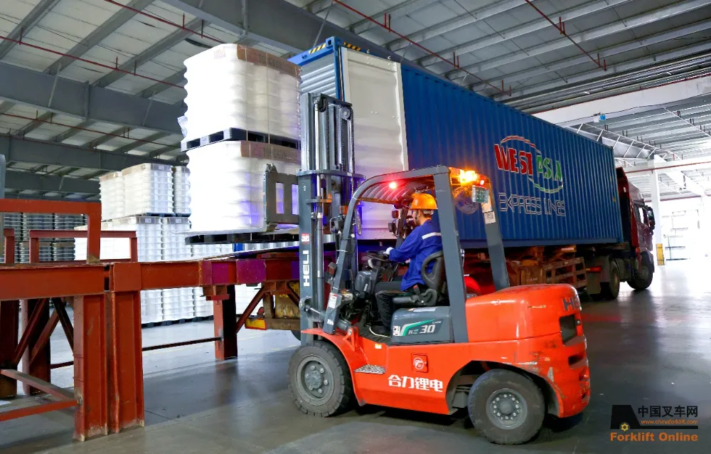 合生態之力--合力叉車助力江南某大型纖維企業走綠色發展之路